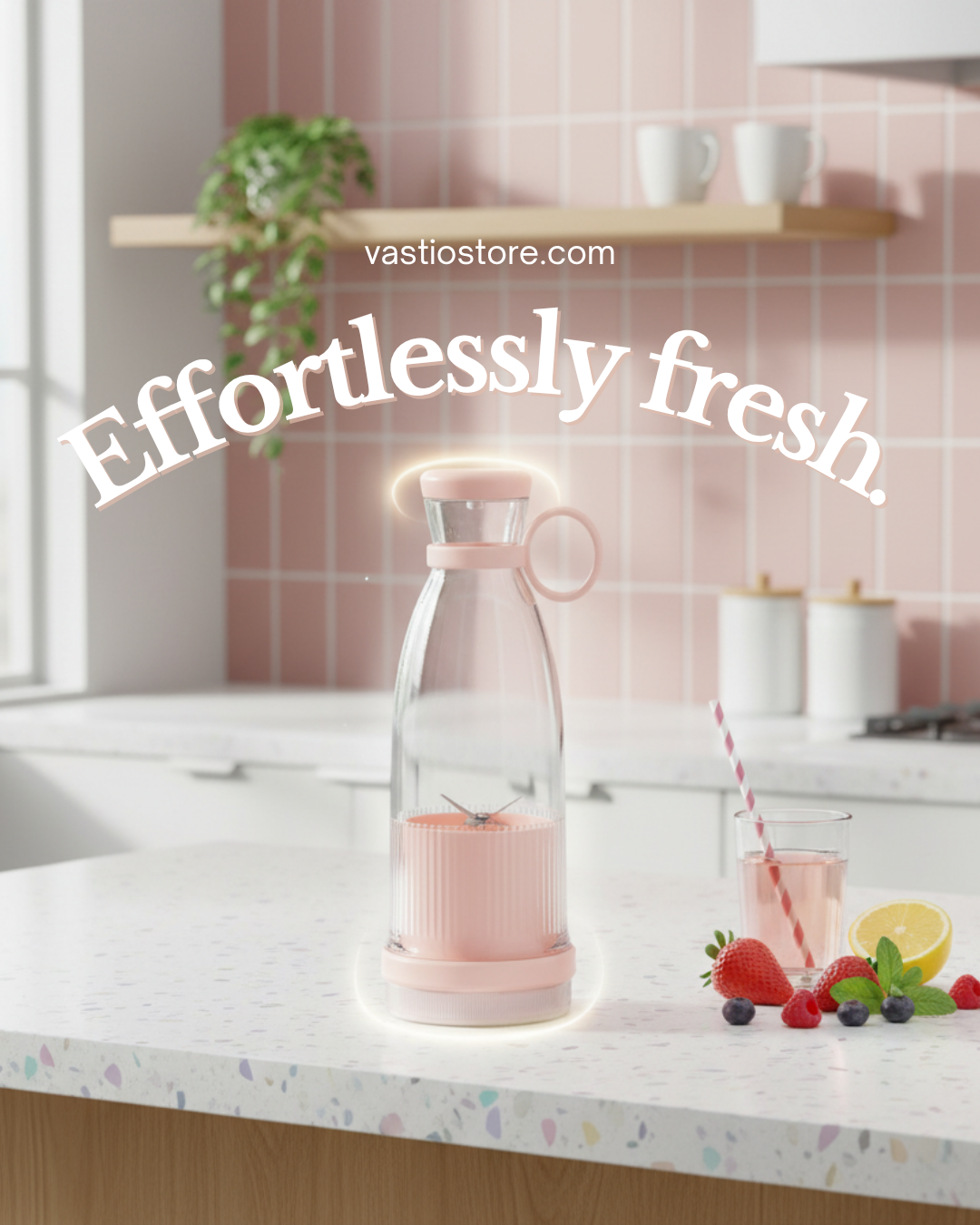 VASTIO ToGo Blender 350 ml – Portable Personal Smoothie Maker